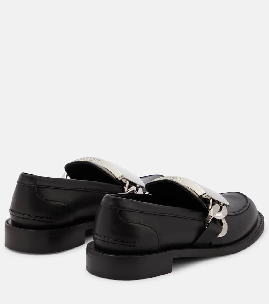 JW Anderson Gourmet Chain leather loafers