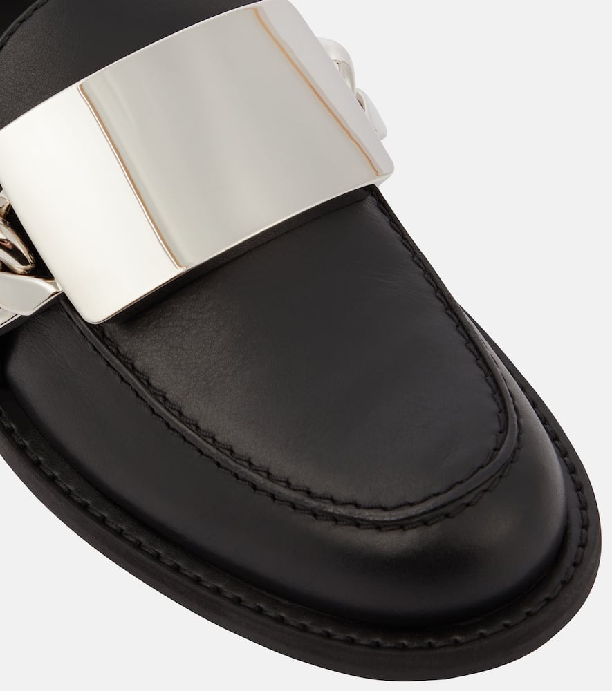 JW Anderson Gourmet Chain leather loafers