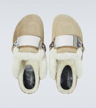 JW Anderson Gourmet Chain suede mules