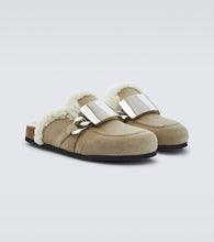 JW Anderson Gourmet Chain suede mules