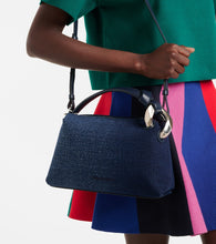 JW Anderson JWA Corner Medium denim shoulder bag