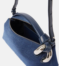 JW Anderson JWA Corner Medium denim shoulder bag