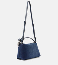 JW Anderson JWA Corner Medium denim shoulder bag