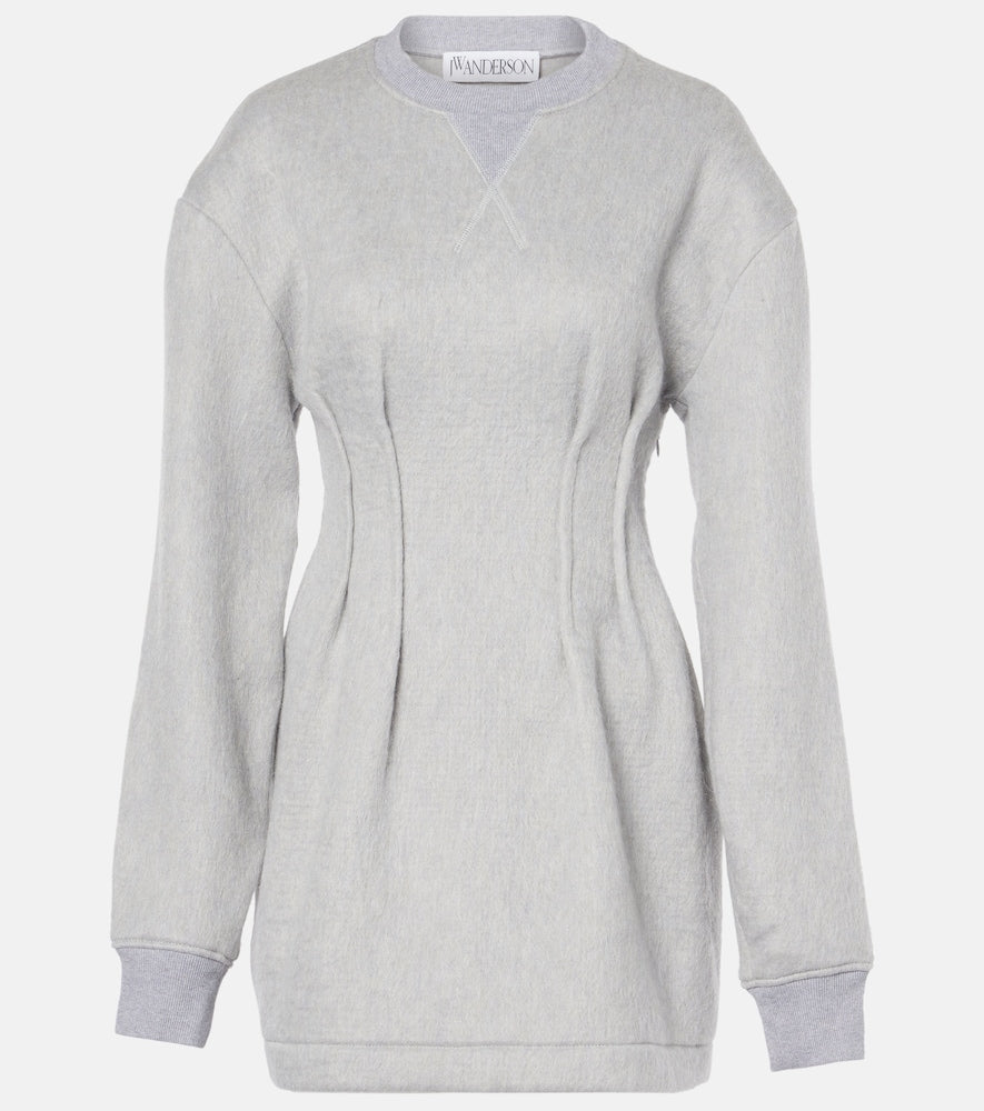 JW Anderson Jersey sweatshirt dress. JW Anderson 针织卫衣连衣裙