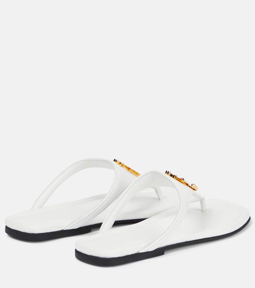JW Anderson Leather thong sandals