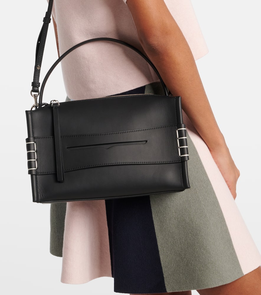 JW Anderson Loafer leather shoulder bag