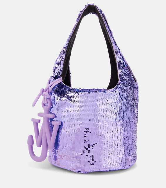 JW Anderson Mini sequined tote bag. Shop JW Anderson Top-Handle Bags for women now.