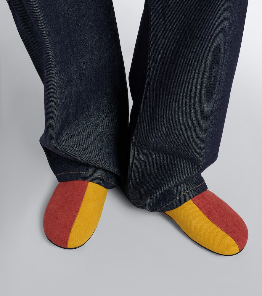 JW Anderson Paneled slip-on shoes