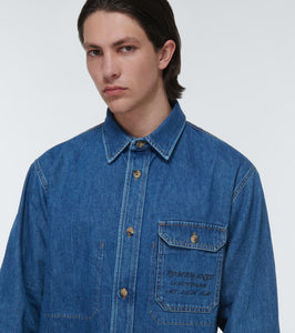 JW Anderson Rembrandt denim overshirt