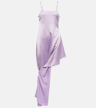 JW Anderson Satin zip slip dress. JW Anderson 缎面拉链吊带裙