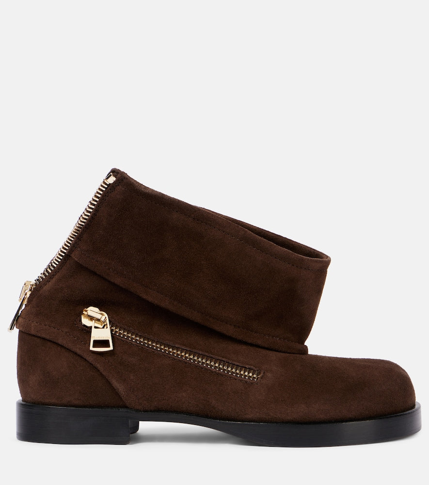 JW Anderson Suede biker boots