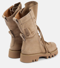 JW Anderson Suede combat boots