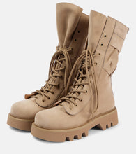 JW Anderson Suede combat boots