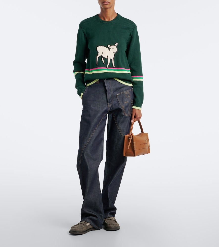 JW Anderson Suede penny loafer