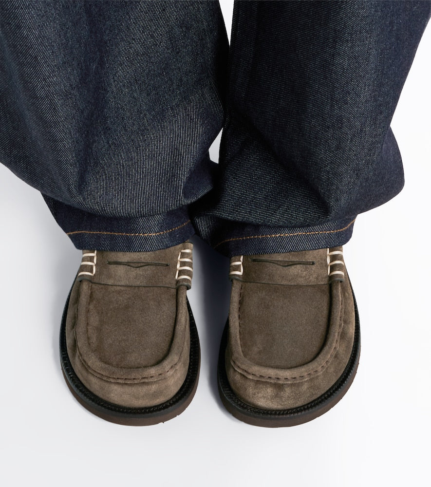 JW Anderson Suede penny loafer