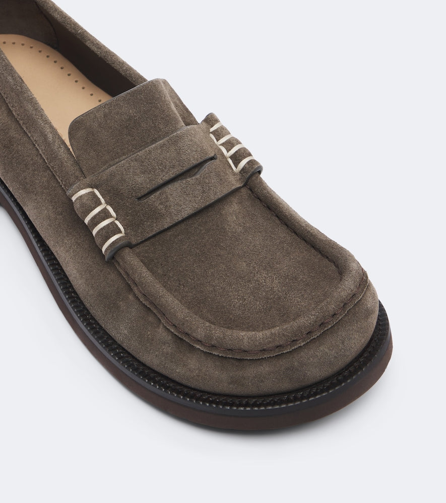 JW Anderson Suede penny loafer