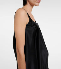 JW Anderson Twisted satin minidress