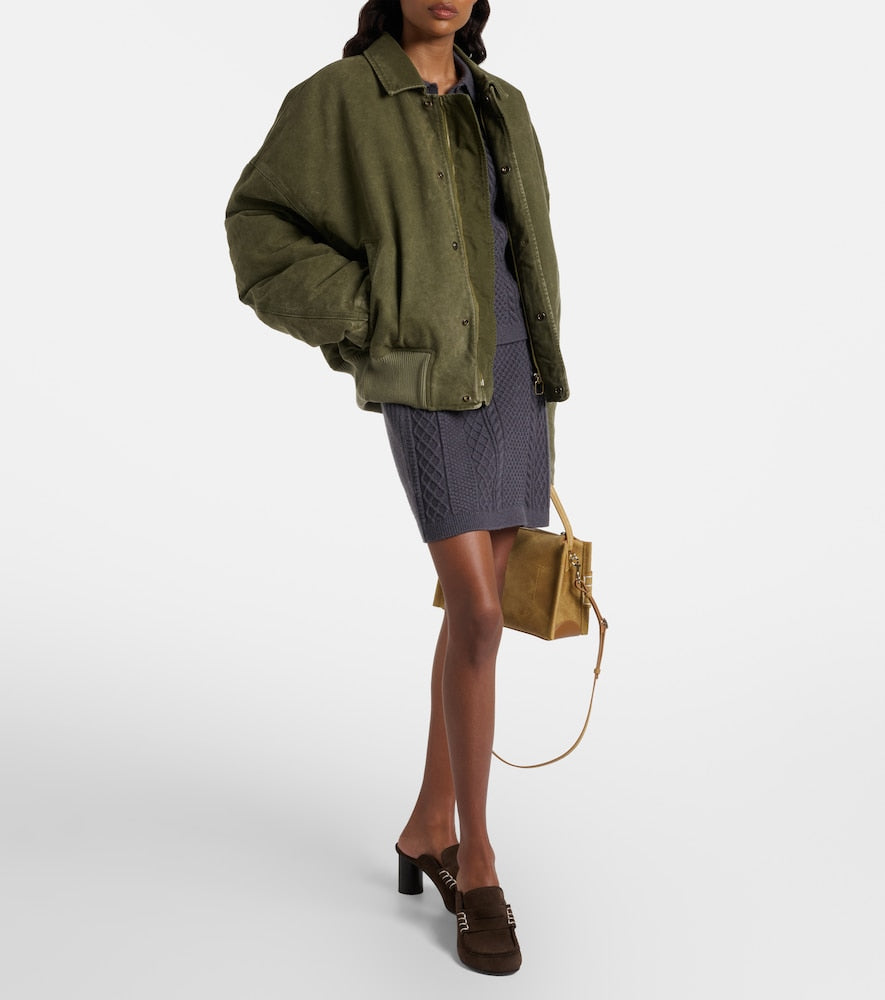 JW Anderson 75 suede mules - Brown Mid Heel Pumps