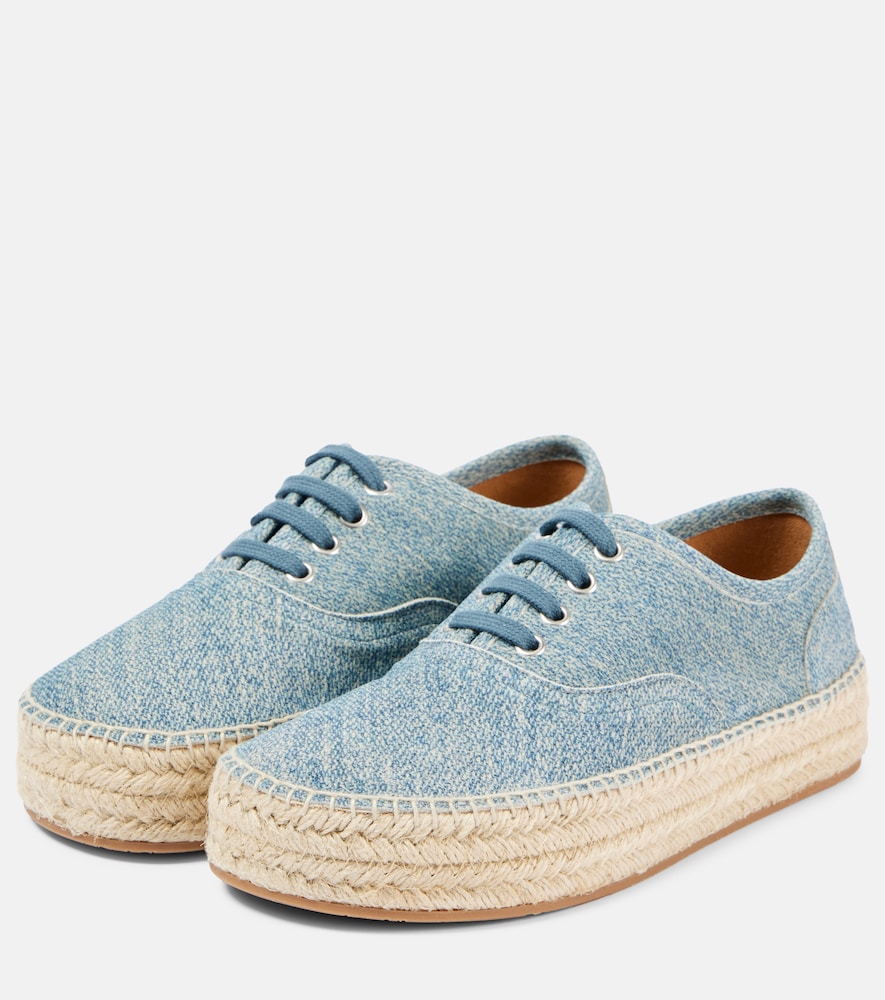 Blue JW Anderson Suede espadrilles - Flat Espadrilles