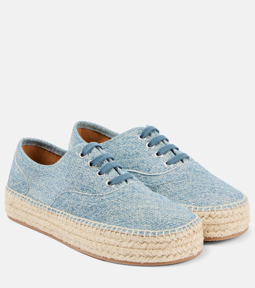 Blue JW Anderson Suede espadrilles - Flat Espadrilles
