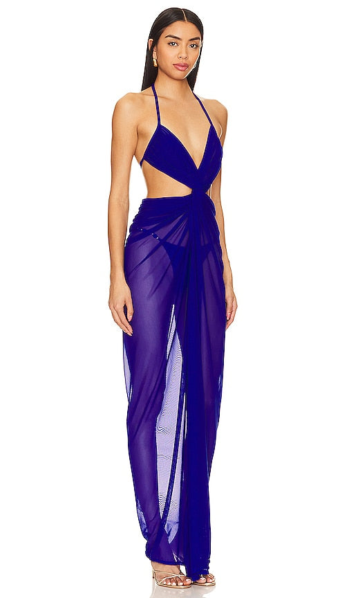 J.Angelique Hera Gown in Blue