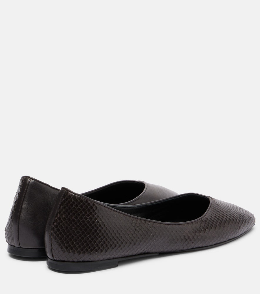 Jacquemus Ballerines leather ballet flats