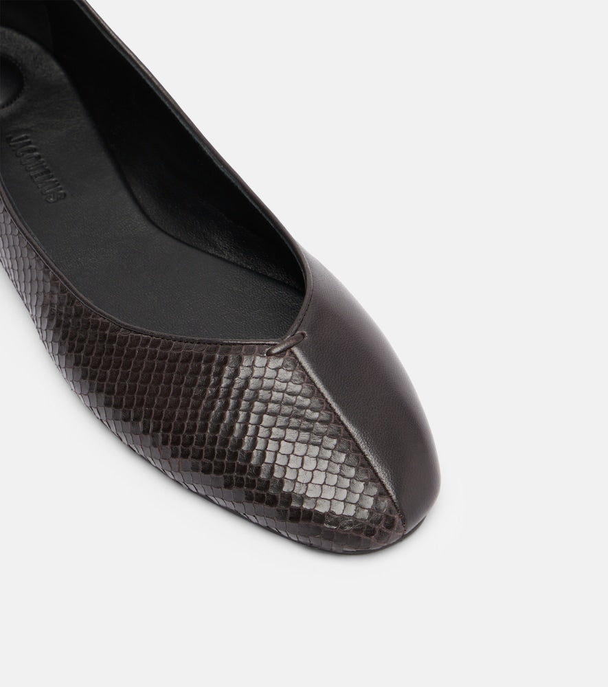 Jacquemus Ballerines leather ballet flats