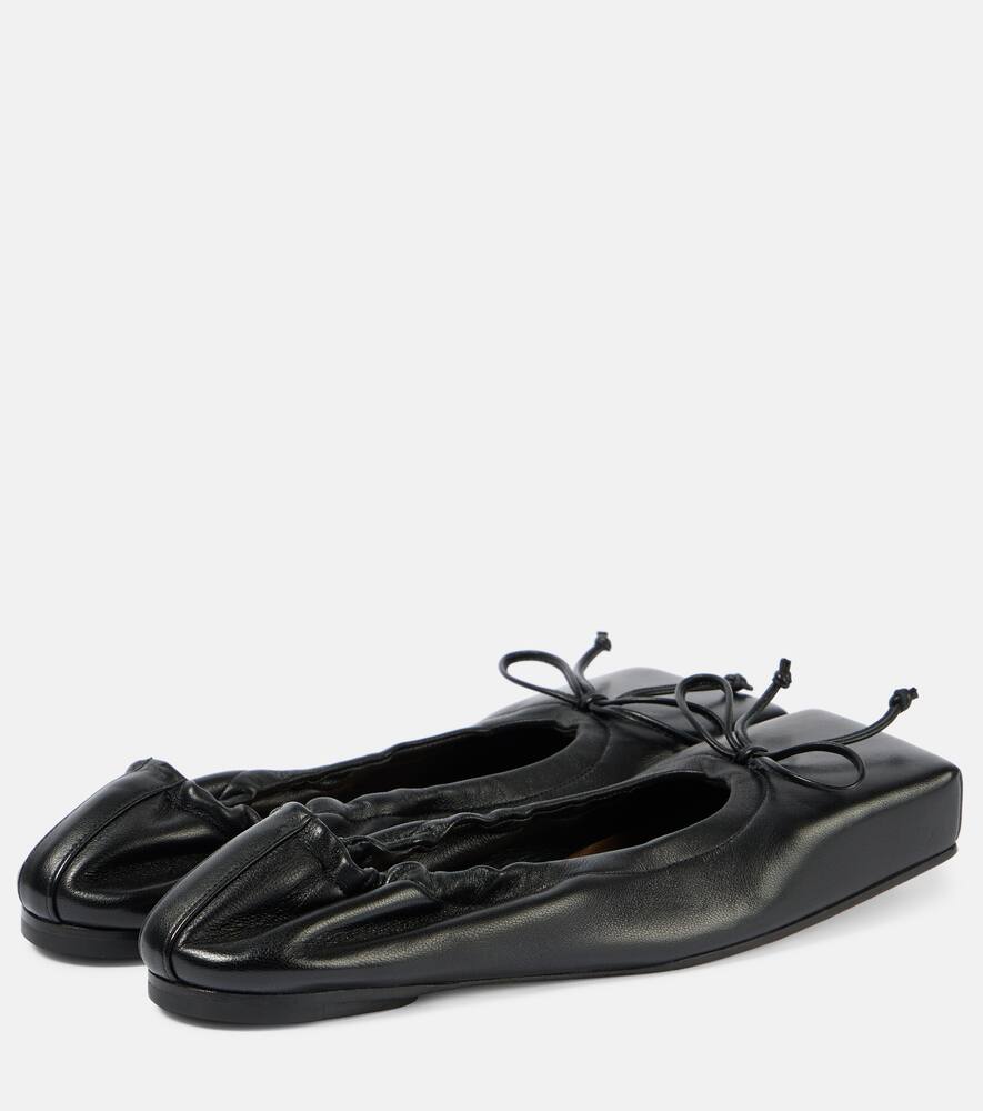Jacquemus Ballet leather ballet flats