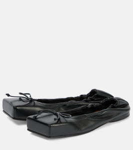 Jacquemus Ballet leather ballet flats
