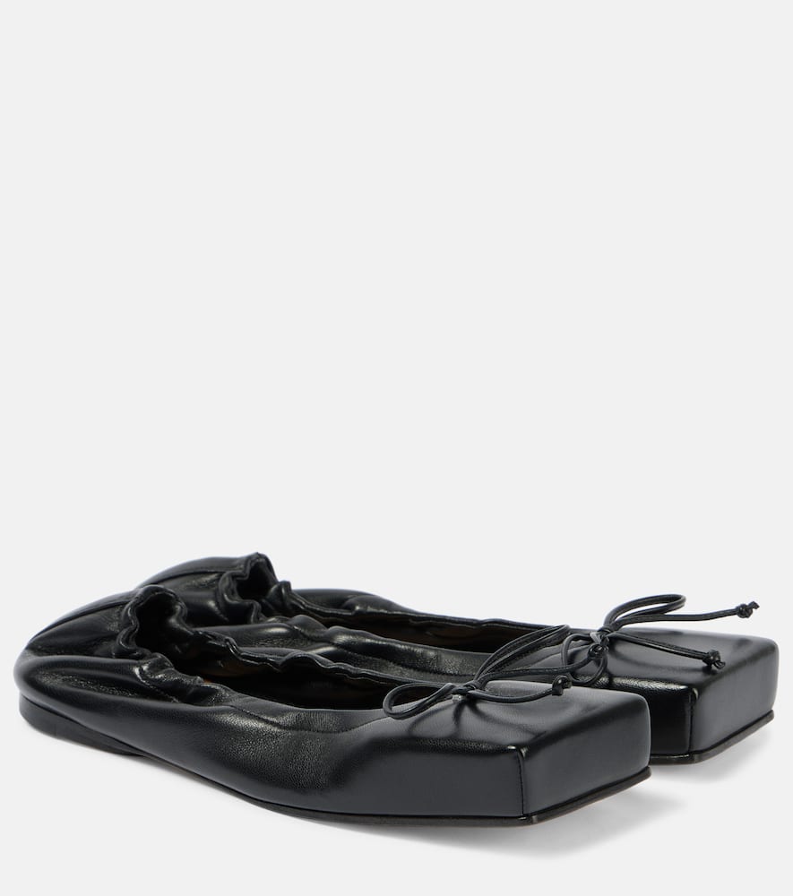 Jacquemus Ballet leather ballet flats
