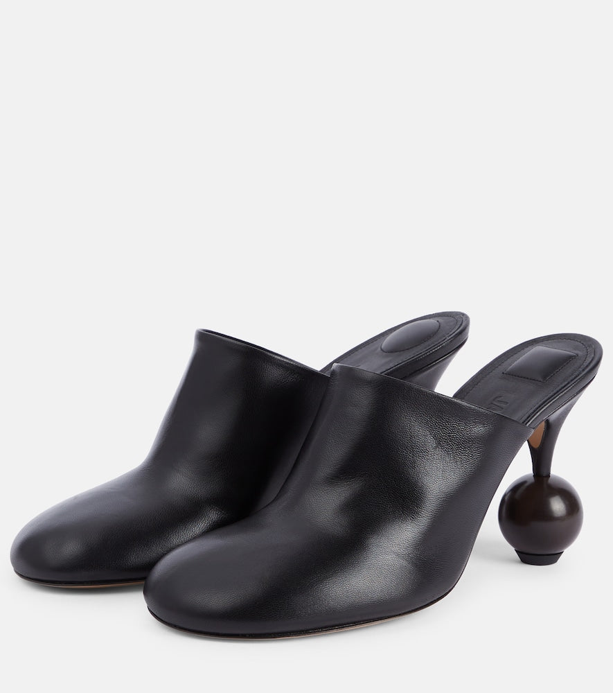 Jacquemus Bisou 90 leather mules