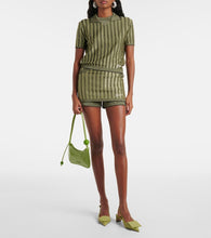 Jacquemus Bisou Perle leather shoulder bag