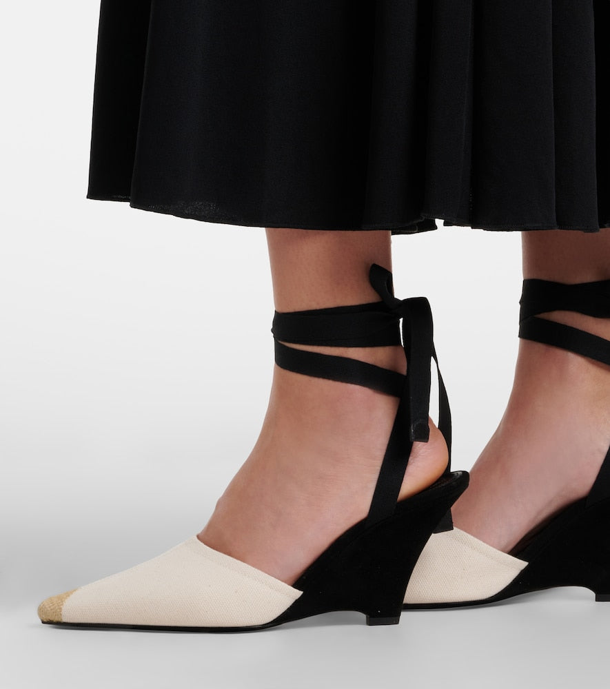 Jacquemus Canvas wedges