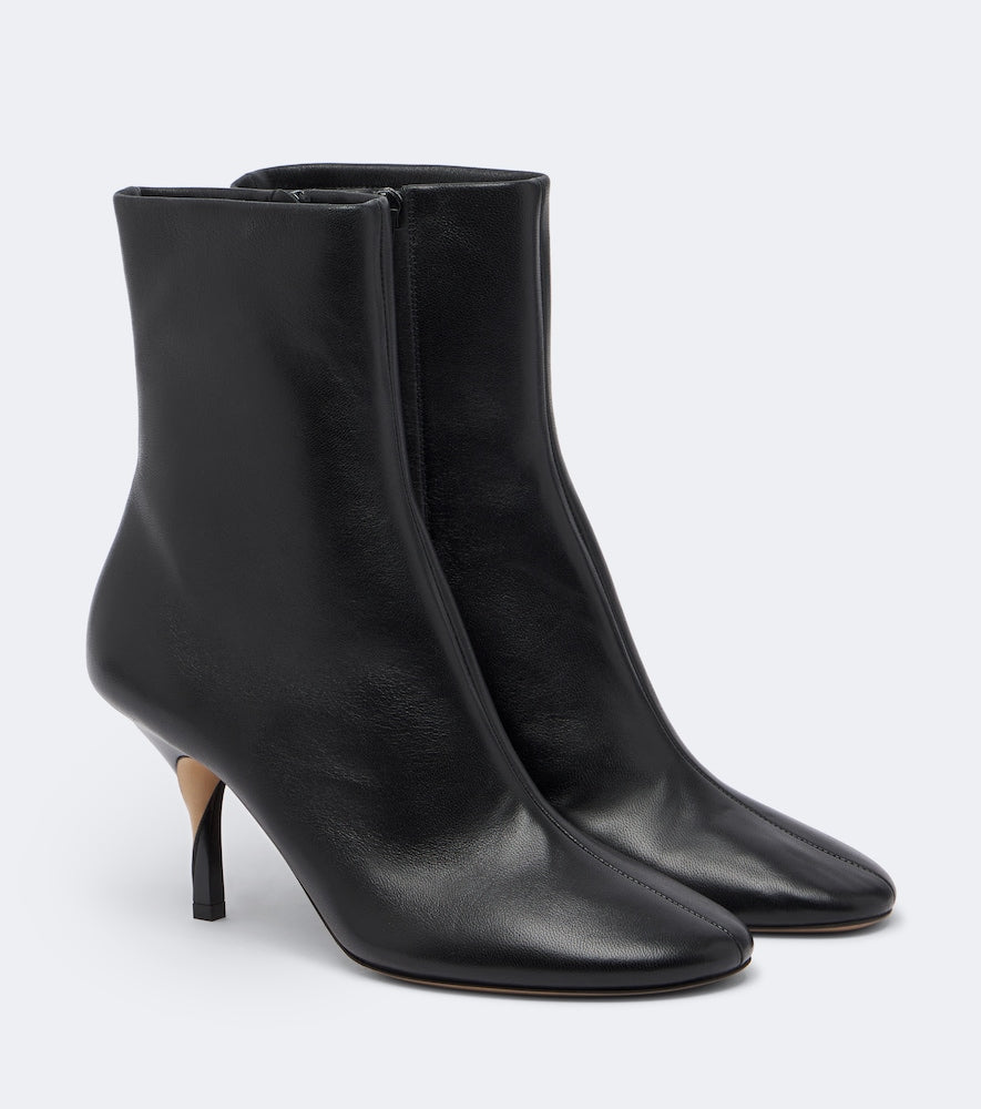 Jacquemus Collant leather ankle boots