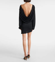 Jacquemus Croisi√É¬®re draped jersey minidress