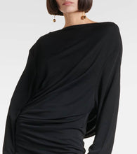 Jacquemus Croisi√É¬®re draped jersey minidress