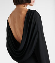 Jacquemus Croisi√É¬®re draped jersey minidress