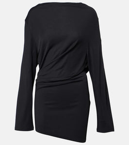 Jacquemus Croisi√É¬®re draped jersey minidress