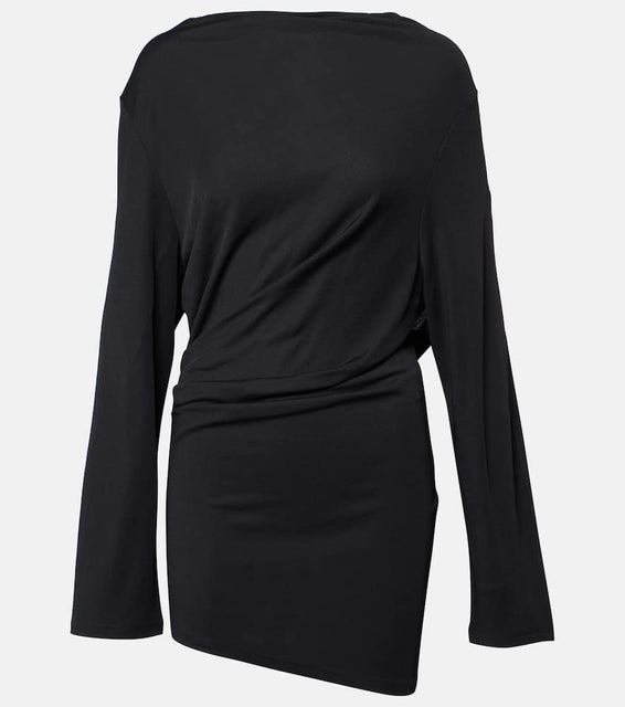Jacquemus Croisi√É¬®re draped jersey minidress