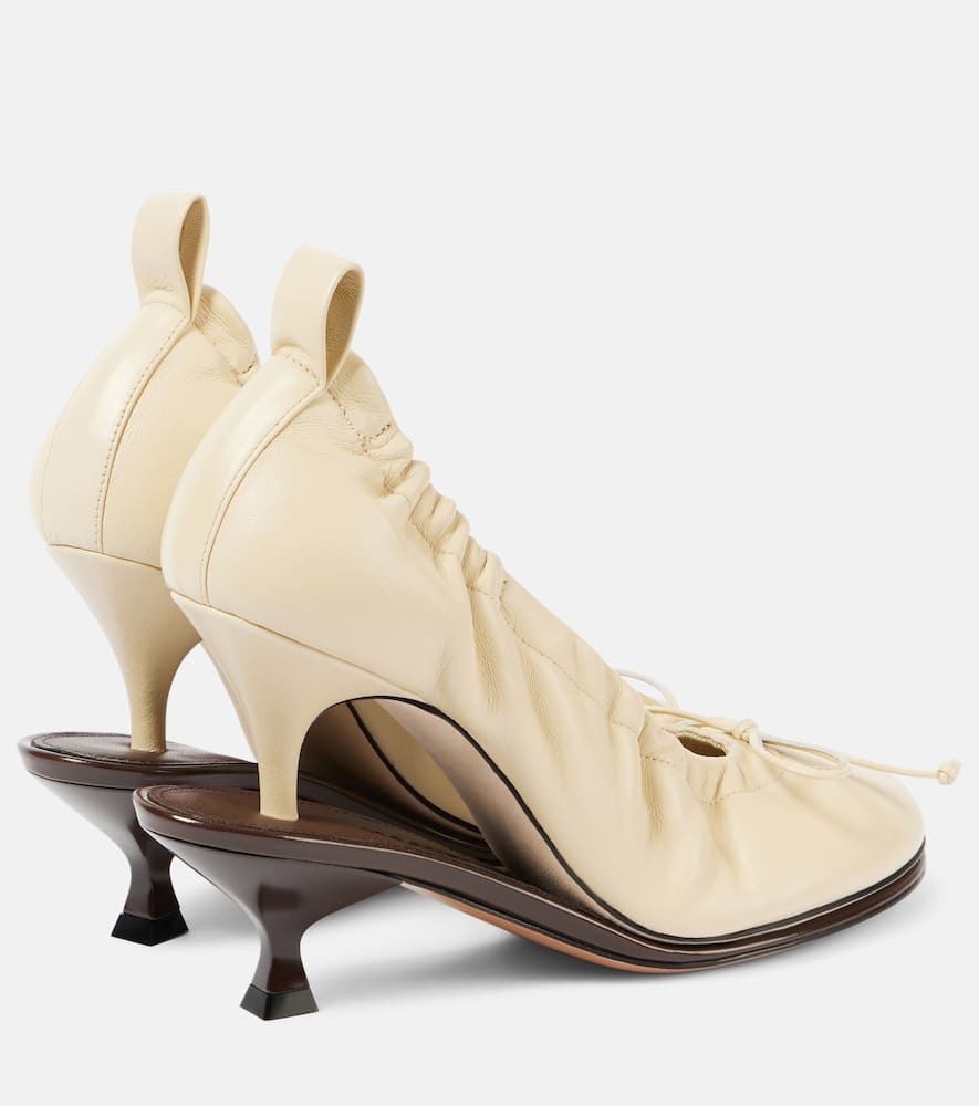 Jacquemus Double leather pumps