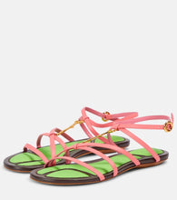 Jacquemus Embellished leather sandals
