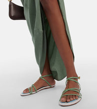 Jacquemus Embellished leather sandals