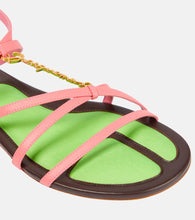 Jacquemus Embellished leather sandals