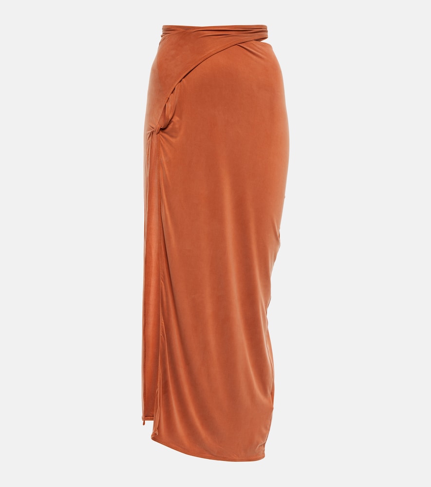 Jacquemus La Jupe Espelho jersey midi skirt - Jacquemus La Jupe Espelho 平纹针织中长半身裙