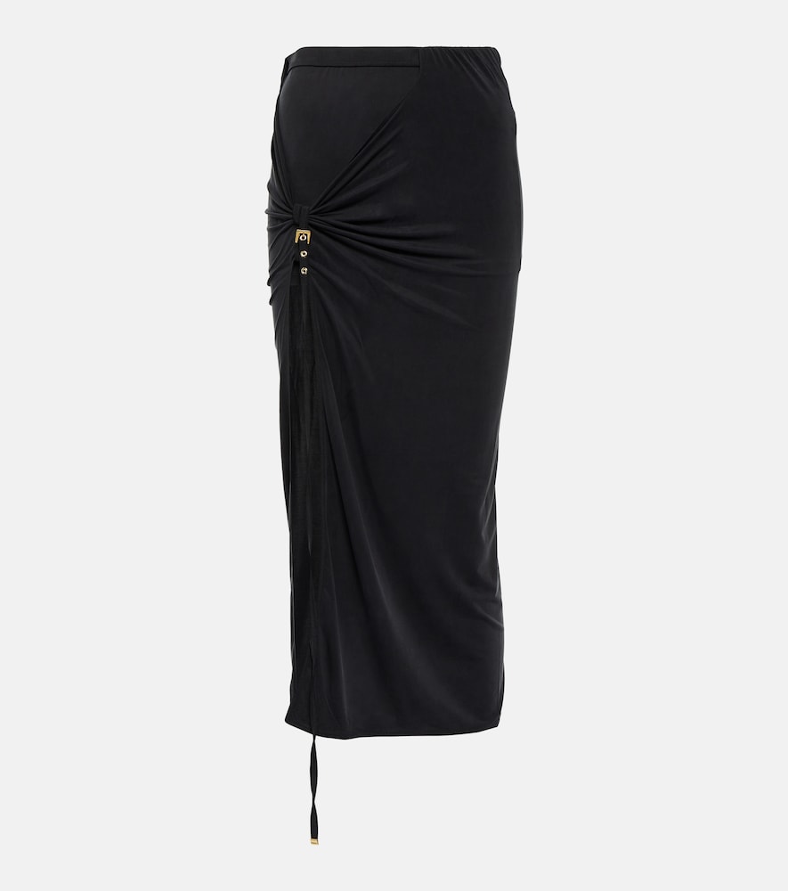 Jacquemus La Jupe Pareo Croissant midi skirt - Jacquemus La Jupe Pareo 羊角面包中长半身裙