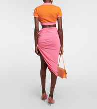 Jacquemus La Jupe Perola jersey midi skirt