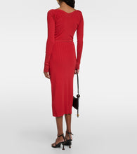 Jacquemus La Jupe Pralu knitted midi skirt