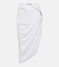 Jacquemus La Jupe Saudade draped midi skirt - Jacquemus La Jupe Saudade 垂褶中长裙