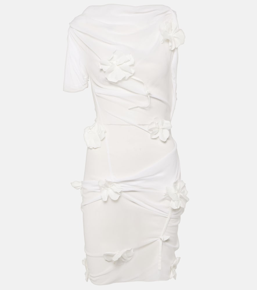 Jacquemus La Mini Robe Bocciolo silk-blend minidress. Jacquemus La Mini Robe Bocciolo 真丝混纺迷你连衣裙