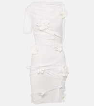 Jacquemus La Mini Robe Bocciolo silk-blend minidress